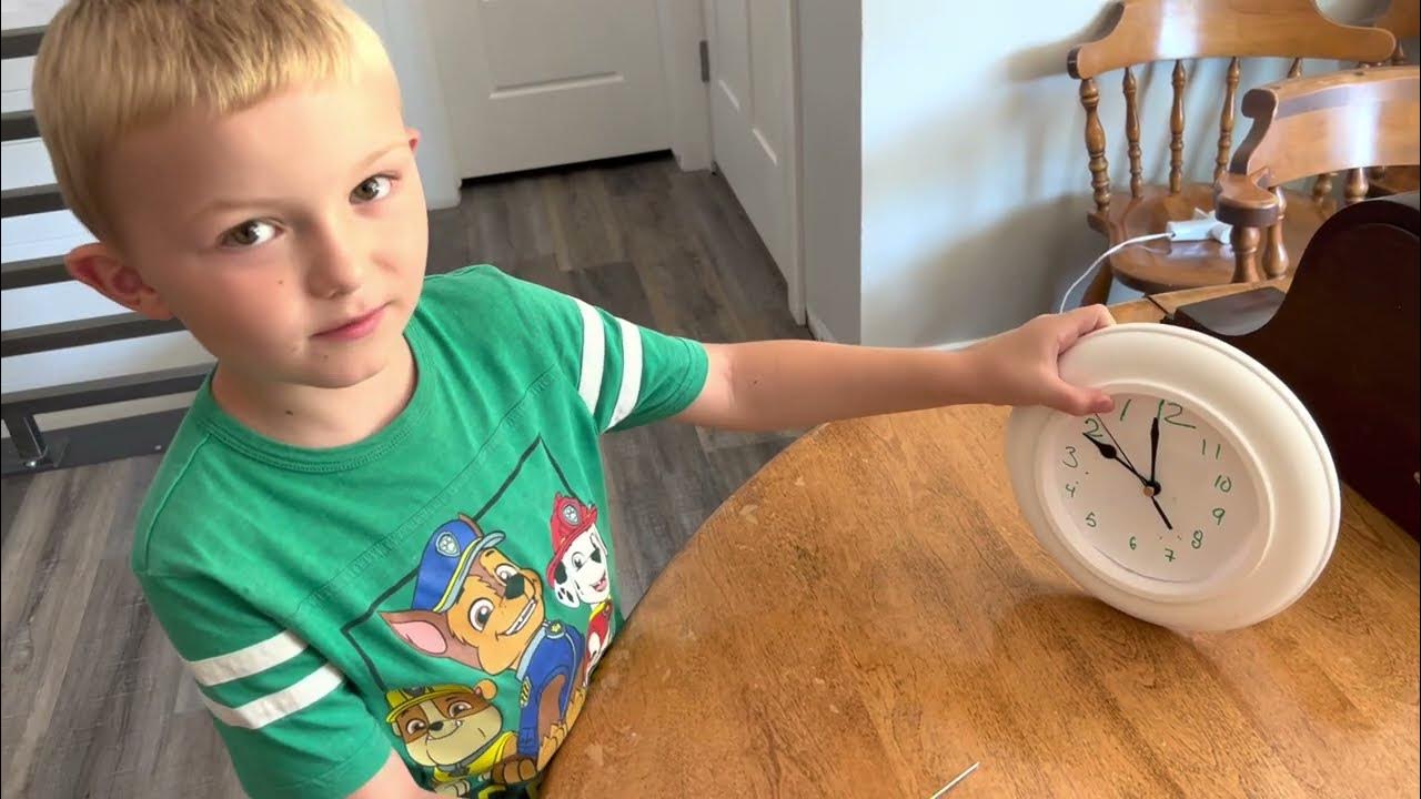 How to make your clock run backward! YouTube