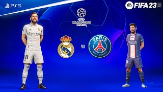 FIFA 23 - Real Madrid vs PSG Ft. Harry Kane, Bellingham, | UEFA Champions League - PS5™ [4K 60FPS]