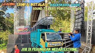Loading Bagaskara audio sampai instalasi🔥Job di medan extrime