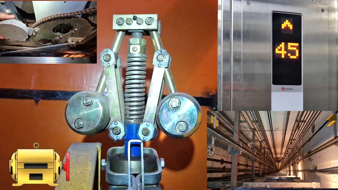 Обзор скоростных лифтов Sigma. 45 этажей! 