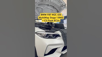 BMW F87 M2 S55 - MultiMap Stage 1 Bootmod3 + CS Flash | bm3 Стейдж 1 БМВ М2 + Pop&Bangs