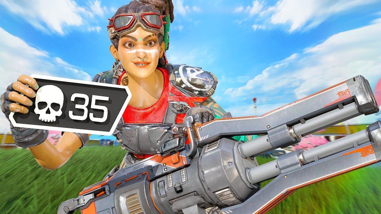 RAMPART 35 УБИЙСТВ ВСЕГО ЗА ОДНУ ИГРУ (Геймплей Apex Legends)
