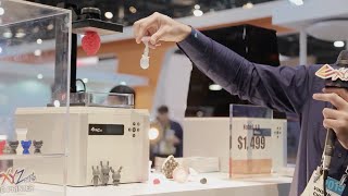 XYZprinting Nobel 1.0 SLA 3D Printer at CES 2015