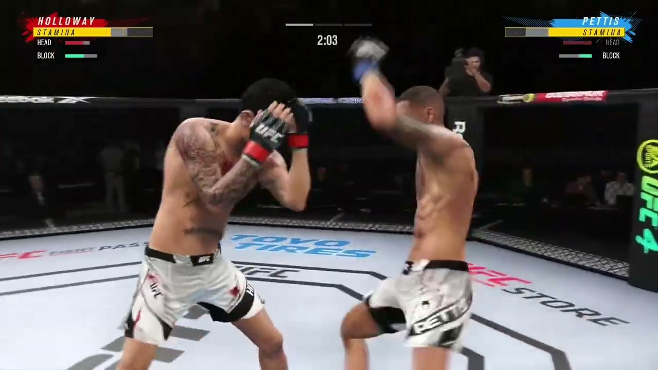 Ufc 4 BEST STAND AND BANG FIGHT