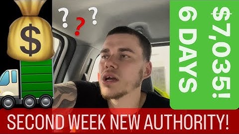 Dispatching A New Authority | Week 2 $7,035 | Box Truck Ant