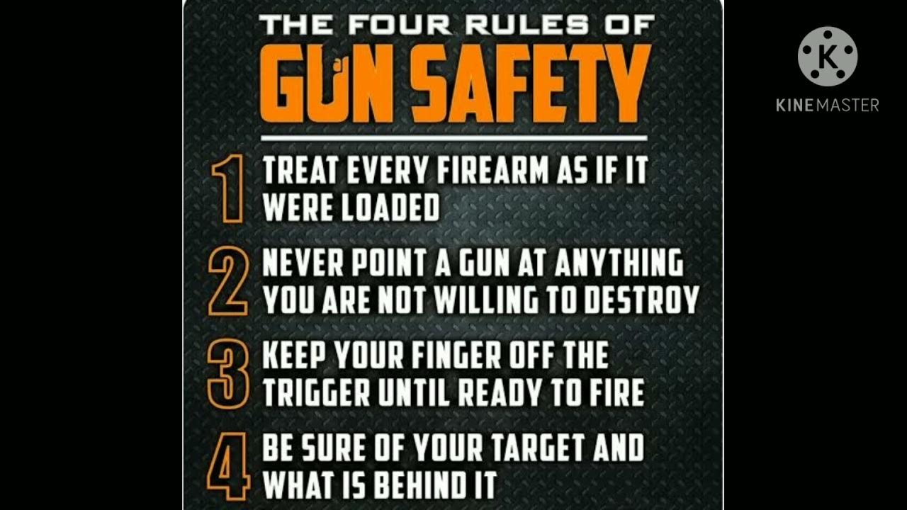 The Four Cardinal Rules Of Gun Safety YouTube the-four-cardinal-rules-of-gun-safety-youtube