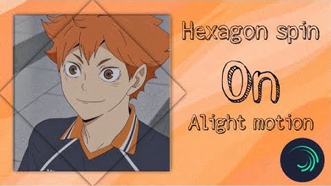 [alight motion basics] smooth hexagon spin + tiles transitions