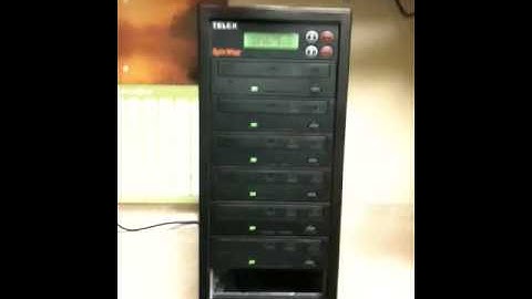 E6process telex spinwise DVD duplicator