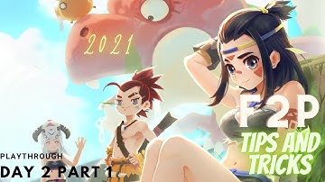 ULALA 2021 F2P | With Tips and Tricks | Boss guides | Day 2 Part 1 | Ulala: Idle Adventure