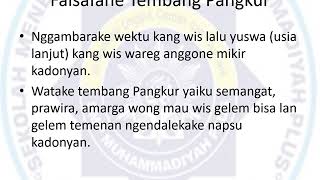 Materi Basa Jawa Serat Wulangreh Pupuh Pangkur || Kelas 7 || SMP Muhammadiyah Plus Salatiga