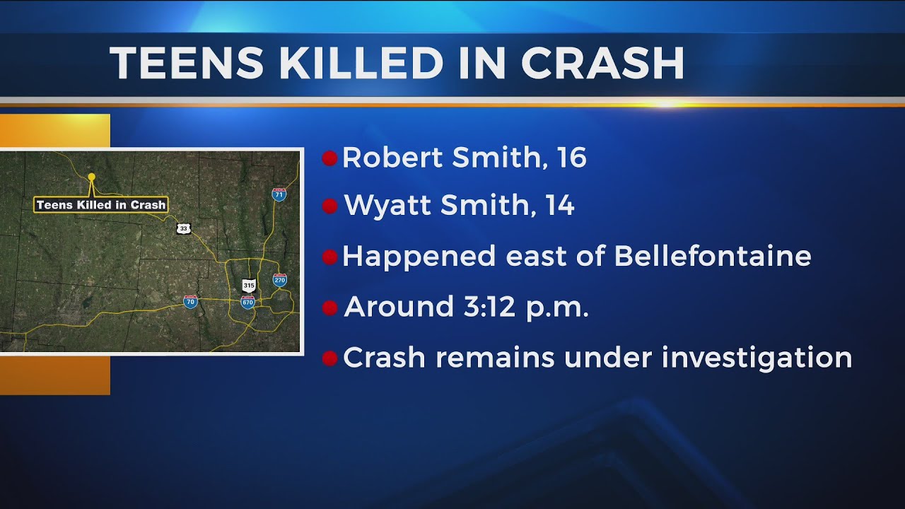Two teens killed in Logan County crash - YouTube