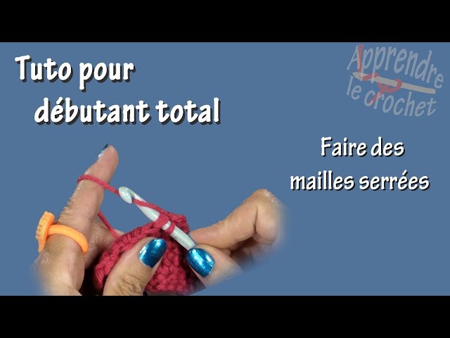 Apprendre le crochet en aller retour : tutoriels chaînette, maille levée et  maille serrée - L'Univers de Lalu