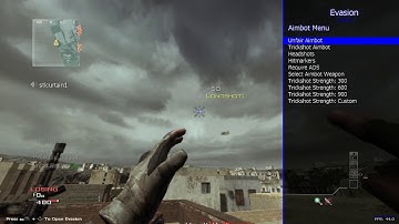 MW3 - EVASION MOD MENU + DOWNLOAD!!!