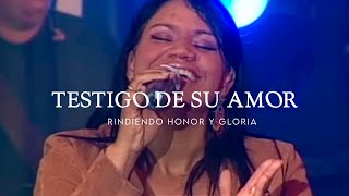 Video thumbnail of "Testigo de Su Amor (Me Sorprendio)"