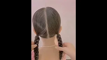 تسريحة شعر للبنات تسريحات بنات جمال تسريحات سريعة مدرسة العيد Fyp Foryou 
