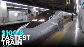 أسرع قطار ياباني  في العالم بقيمة 100 مليار دولار