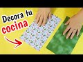 Manualidades para decorar la cocina | fácil de hacer y puedes vender