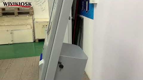 Self service queue management kiosk