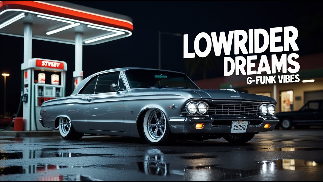 Moonlit Asphalt & Candy Paint | G-Funk Lowrider Night Drive