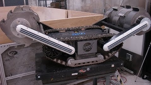Robot develped for mining for Mars & Moon and Space Rocks by NASA