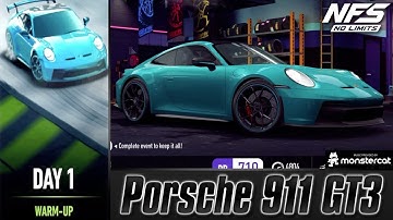 Need For Speed No Limits - Porsche 911 GT3 | XRC (Day 1 - Warm-Up)