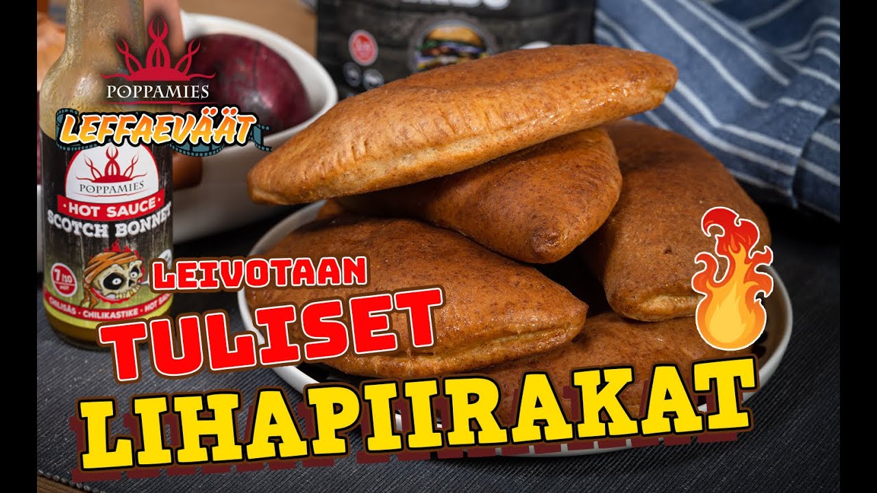 Leivotaan tulisia lihapiirakoita! - Poppamies Leffaeväät