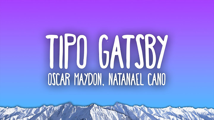 Oscar Maydon, Natanael Cano, Gabito Ballesteros - Tipo Gatsby