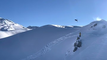 Triple backflip on skis