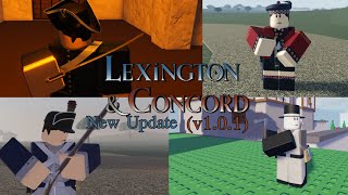 Lexington & Concord New Team/Regiment, Reworked Weapons And More (v1.0.1 Update)
