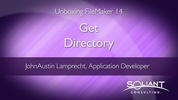 Unboxing FileMaker 14: Get Directory