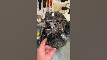 How Does A Small Engine Governor Work: Briggs & Stratton Air Vane Governor #shorts