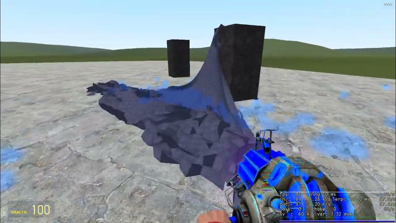 GWater Picking cloth up with physgun YouTube