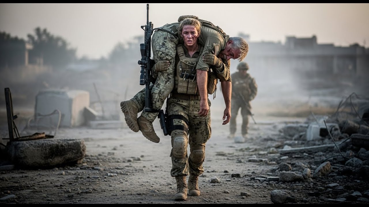 “She’s Dead!” They Left the SEAL Sniper Behind— Then She Returned Carrying a Silver-Haired Commander