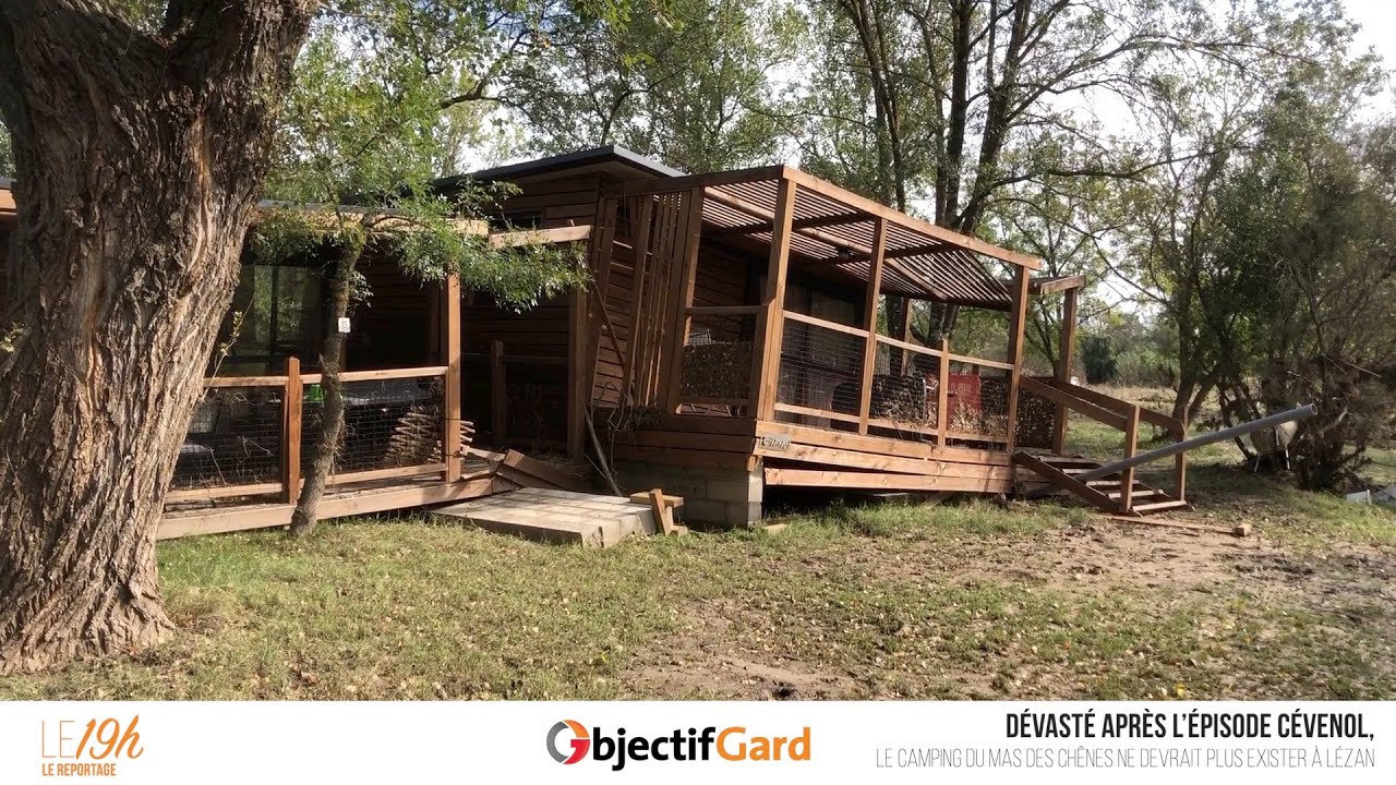 Le 19h-Dévasté après l’épisode cévenol, le camping du Mas des Chênes ne devrait plus exister à Lézan