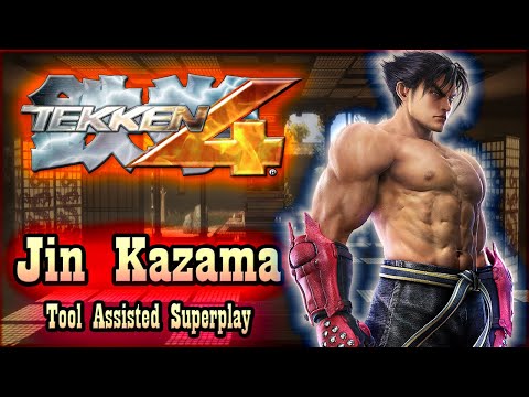 【TAS】TEKKEN 4 (PS2) - JIN KAZAMA STORY MODE