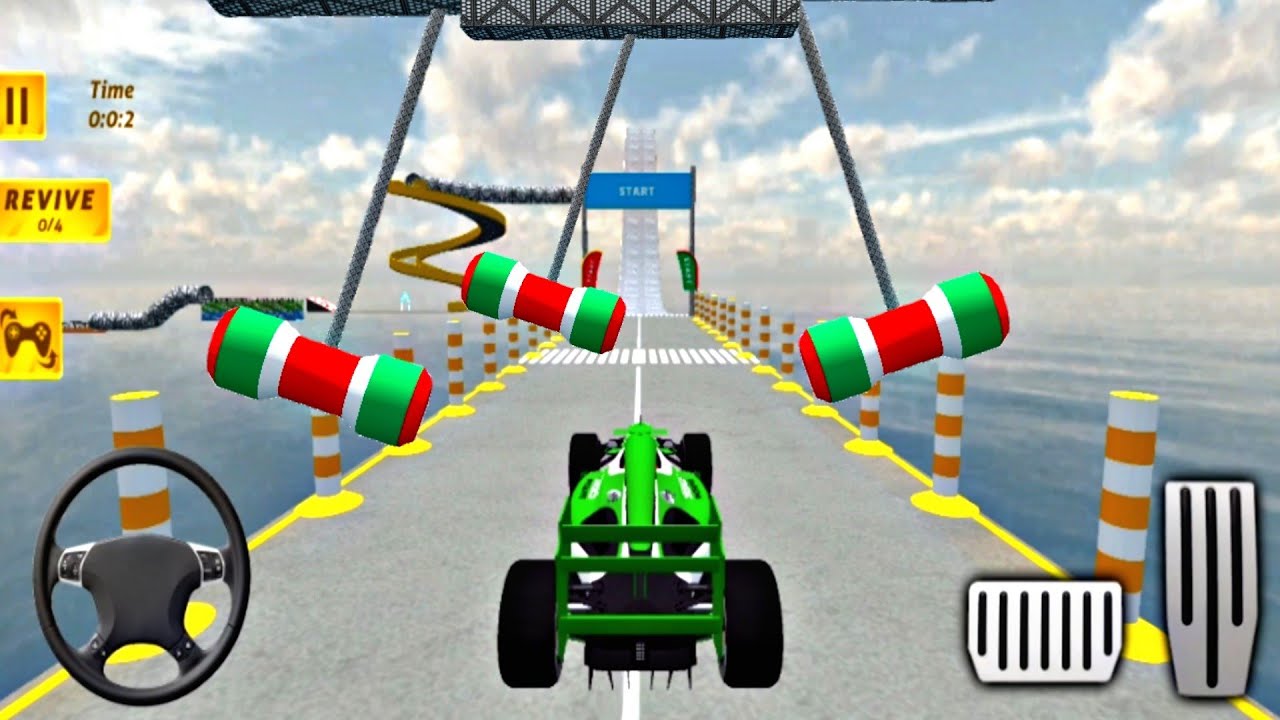 Formula Ramp Car Stunts🏎️💥 - Impossible Car Stunts - New Car Games 2021 #2 - Android iOS Gameplay