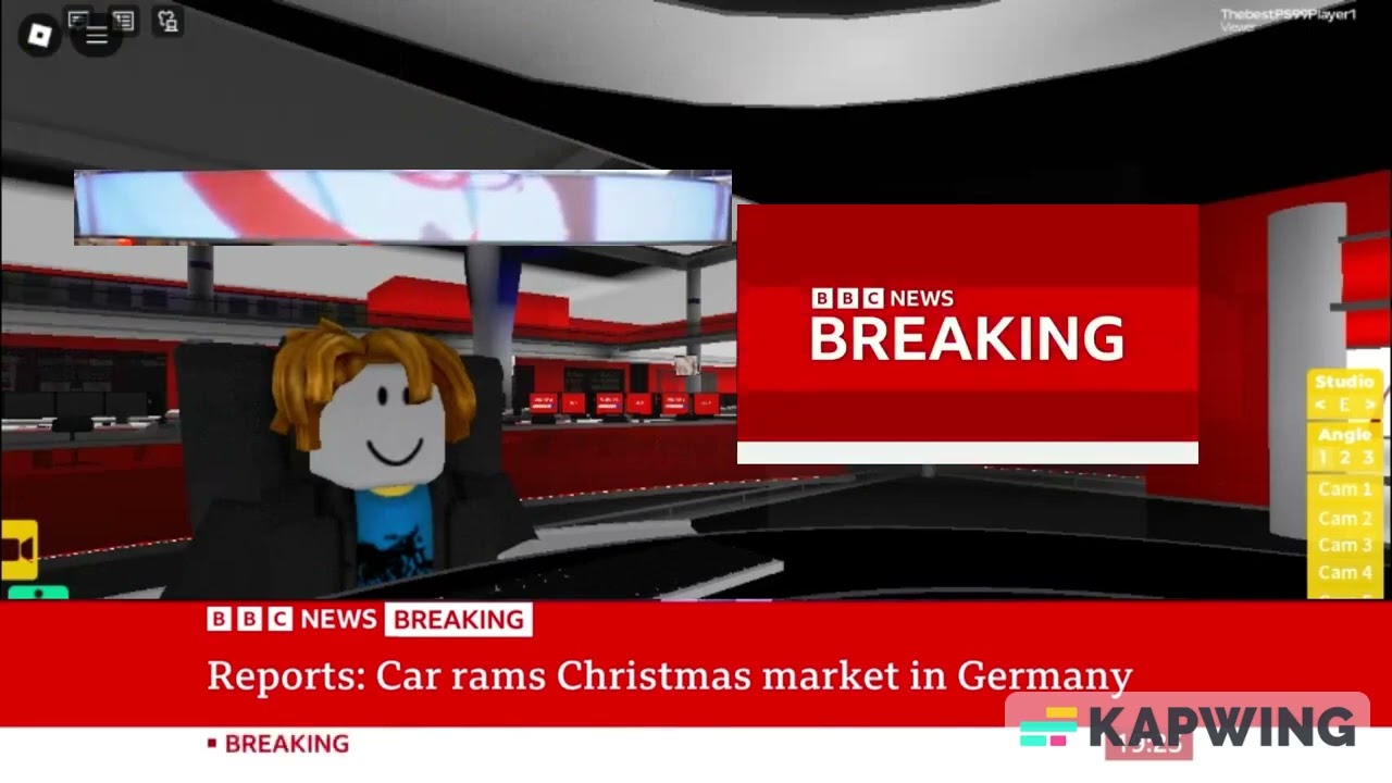 BBC News At Six The World Today In Roblox With Newsroom Hoop YouTube 