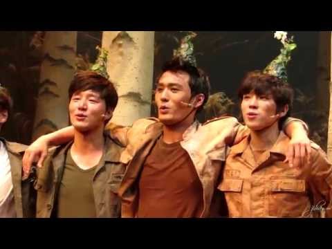 20140717 여신님이 보고계셔(여보셔) 커튼콜(김종구,이재균,최대훈,정순원,주민진,백형훈,이지숙)