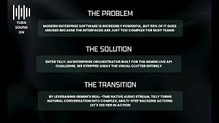 Gemini Live Devpost Hackathon - Meet Tilly