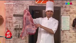 Vacío Al Disco A La Portuguesa, Mini Arepas Y Postre Baba 15-02-2024 Ariel En Su Salsa