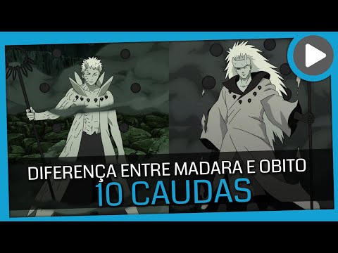 Coincidência entre a máscara de obito uchiha eo dez caudas em naruto s