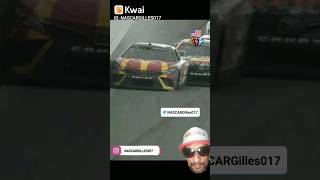 Bubba Wallace gets a bump from Martin Truex Jr.🇺🇸 #NASCAR #Shorts