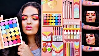 NEW Colourpop Rainbow Collection Review, Swatches, &amp; Makeup Tutorial
