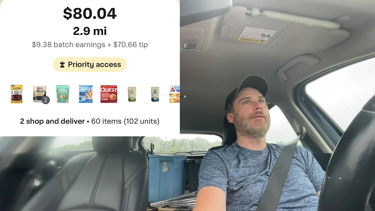 BIG ORDERS Instacart DoorDash UberEats