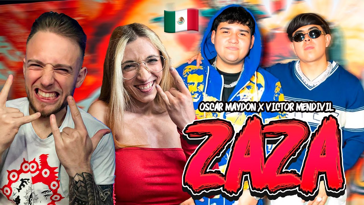 REACCIONAMOS a ZAZA de OSCAR MAYDON y VICTOR MENDIVIL *LA MEJOR CANCIÓN del AÑO!*