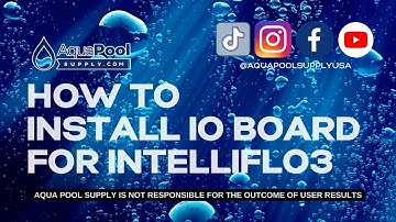 How To Install IO Board for Pentair IntelliFlo3 Pool Pump