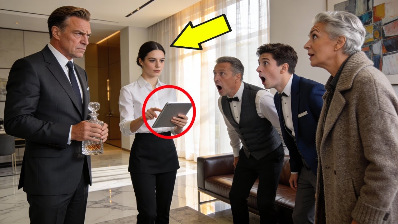 Alle unterschätzten die Putzfrau – bis ihr Verstand den Millionär sprachlos machte