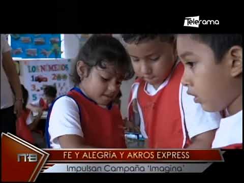 Fé y Alegría y Akros Express impulsan campaña Imagina