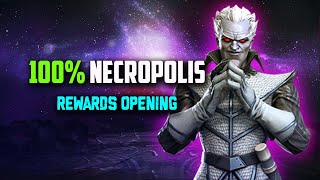 Necropolis 100% Rewards Opening (Titan Crystal!!) - MCOC