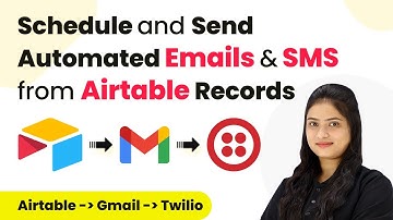 How to Schedule and Send Automated Emails & SMS from Airtable Records